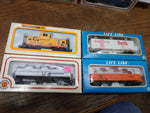 Vtg Bachmann Life Like IHC HO 7 Pc Tanker Box Gondola Car Caboose Lot w/Boxes