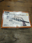 Vtg HO Scale Trains Tyco 17 Piece Bridge And Trestle Set with Trees Original Box