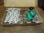 Vtg HO Scale Trains Tyco 17 Piece Bridge And Trestle Set with Trees Original Box