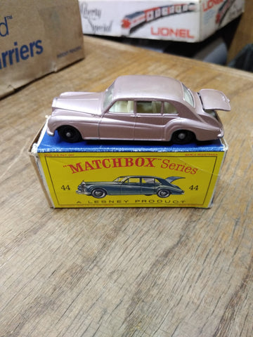 Vtg Lesney MATCHBOX Series #44 Rolls Royce Phantom V England Original Box!