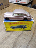 Vtg Lesney MATCHBOX Series #44 Rolls Royce Phantom V England Original Box!