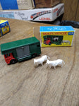 Vtg Lesney MATCHBOX 1969 No17 Ergomatic Cab Horse Box 2 Bulls England Orig Box