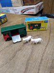Vtg Lesney MATCHBOX 1969 No17 Ergomatic Cab Horse Box 2 Bulls England Orig Box