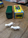 Vtg Lesney MATCHBOX 1969 No17 Ergomatic Cab Horse Box 2 Bulls England Orig Box