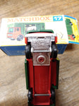 Vtg Lesney MATCHBOX 1969 No17 Ergomatic Cab Horse Box 2 Bulls England Orig Box