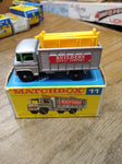 Vtg Lesney MATCHBOX Series No 11 Mercedes Scaffolding Truck England Original Box