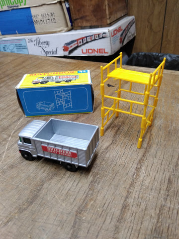 Vtg Lesney MATCHBOX Series No 11 Mercedes Scaffolding Truck England Original Box