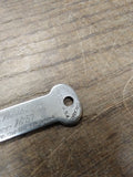 Vtg Say Seagram's And be Sure Whiskey Metal Beer Bottle Opener Man Cave