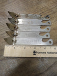 Vtg Beer Bottle Can Opener Lot BUDWEISER PABST FORT PITT BALLANTINE Man Cave