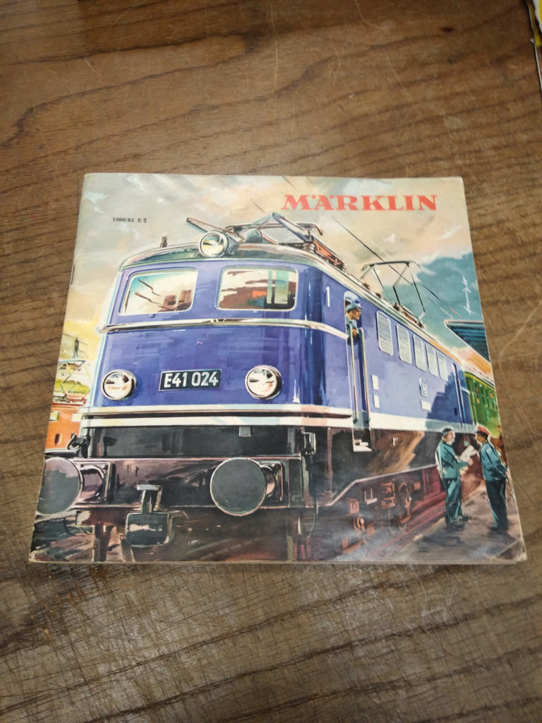 Vtg 1960 Original Marklin Model Railroad Train Catalog Brochure German