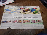 Vtg 1961 Original Lionel Porter Science O HO Gauge Railroad Trains Catalogs