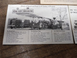 Vtg 3 Post Cards Railroad Train N West Pioneer C & N W R Burlington Royal Scott
