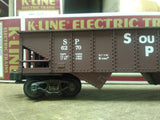 Vtg O-27 Gauge K Line Trains # 6270 Southern Pacific Ribbed Hopper RR Orig Box 1