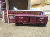 Vtg O-27 Gauge K Line Trains #64260 M.K.T The Katy Box Car Rail Road Train Box 2