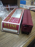 Vtg O-27 Gauge K Line Trains #64260 M.K.T The Katy Box Car Rail Road Train Box 2
