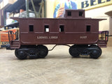 Vtg O Gauge Lionel 6017 Lionel Lines Lighted Caboose Railroad Train Looks Good!