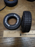 Vtg Road Rippers 4 Rubber Tire Lot RC Car Remote Control Parts