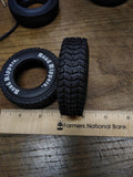 Vtg Road Rippers 4 Rubber Tire Lot RC Car Remote Control Parts