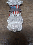 Vtg D of A Daughters Of America Medal Magic Sister Council Lodge103 Silver Tone