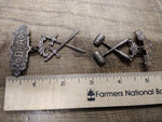 Vtg 2 Piece Lot D of A Daughters Of America and L. L. & P. Medals Silver Tone