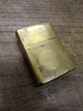 Vtg 1992 Zippo Brass Marlboro Cigarette Lighter Bucking Bronco Engraved RAK