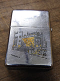 Vtg 1968 Zippo Syria Temple 1969 Potentate Cigarette Lighter Polished Chrome!