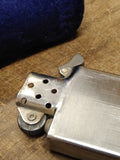 Vtg Rare Date Code Error 1959 Zippo Bell System Cigarette Lighter Brushed Chrome