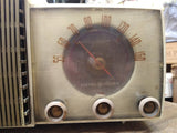 Vtg 1955 GE General Electric Musaphonic AM Vacuum Tube Radio Model #432 Works!