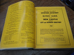 VTG 1961 New Castle Official Business And Professional City Directory Burch Co.