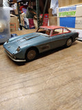 Vtg Super America Bandai Ferrari Friction Motor Tin Sports Car 11" Japan Works