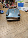 Vtg Super America Bandai Ferrari Friction Motor Tin Sports Car 11" Japan Works