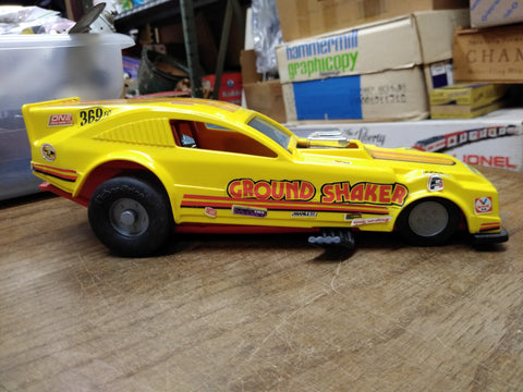 Vtg 1982 Fisher Price Adventure People Ground Shaker Friction 369 Race Car Works