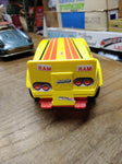 Vtg 1982 Fisher Price Adventure People Ground Shaker Friction 369 Race Car Works