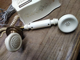 Vtg Rare 1970 U. S. Telephone Co. Fleur De Lis Desk Top Rotary Phone #205-ZE2-58