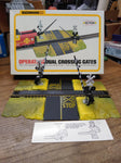 Vtg Bachmann HO Operating Dual Train Crossing Gates #3027 Orig Box Works Good!