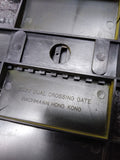 Vtg Bachmann HO Operating Dual Train Crossing Gates #3027 Orig Box Works Good!