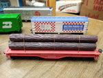 Vtg Bachmann Tyco HO Gauge 5 Pc Freight Car Lot Logging Hopper Box Reefer Train