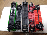 Vtg Bachmann Tyco HO Gauge 5 Pc Freight Car Lot Logging Hopper Box Reefer Train