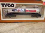 Vtg Life Like Tyco HO Gauge 5 Pc Train Car Lot Search Light Reefer Tank Box Cars