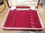 Vtg Fortnum & Masun Piccadilly Dinner Knife Set Ceramic Handle Orig Case England