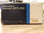 Vtg GemTronics GTX 3323 Mobile CB Radio Transceiver 23 Channel Microphone w/Box