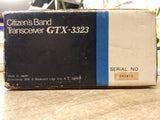 Vtg GemTronics GTX 3323 Mobile CB Radio Transceiver 23 Channel Microphone w/Box