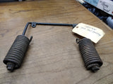 Vtg 1928 Indian Motorcycle Buddy Solo Seat Spring Helper Scout Prince Ace Chief