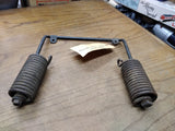 Vtg 1928 Indian Motorcycle Buddy Solo Seat Spring Helper Scout Prince Ace Chief