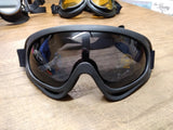 NOS Motorcycle Goggles UV 400 Polycarbonate Lens Adjustable Motocross ATV Ski