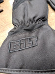 BILT Motorcycle Riding Gloves Size Large Black Adjustable Insulated Waterproof