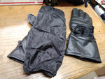 3M Thinsulate Cold Weather Leather Motorcycle Riding Gloves Sz XXL w/Liners Nice