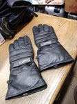 3M Thinsulate Cold Weather Leather Motorcycle Riding Gloves Sz XXL w/Liners Nice