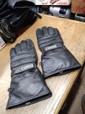 3M Thinsulate Cold Weather Leather Motorcycle Riding Gloves Sz XXL w/Liners Nice