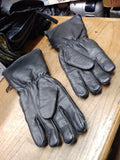 3M Thinsulate Cold Weather Leather Motorcycle Riding Gloves Sz XXL w/Liners Nice